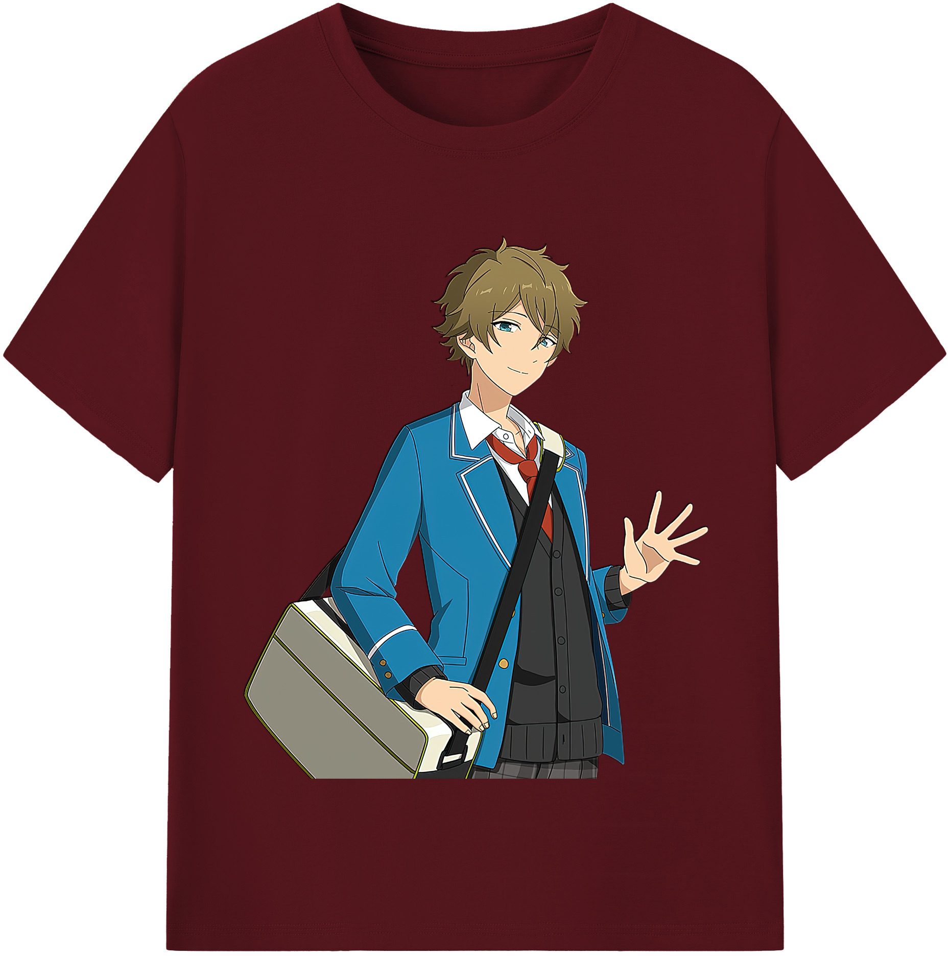 （画像用） あんさんぶるスターズ! Ensemble Stars 綿100％半袖Tシャツ（フロントプリント）